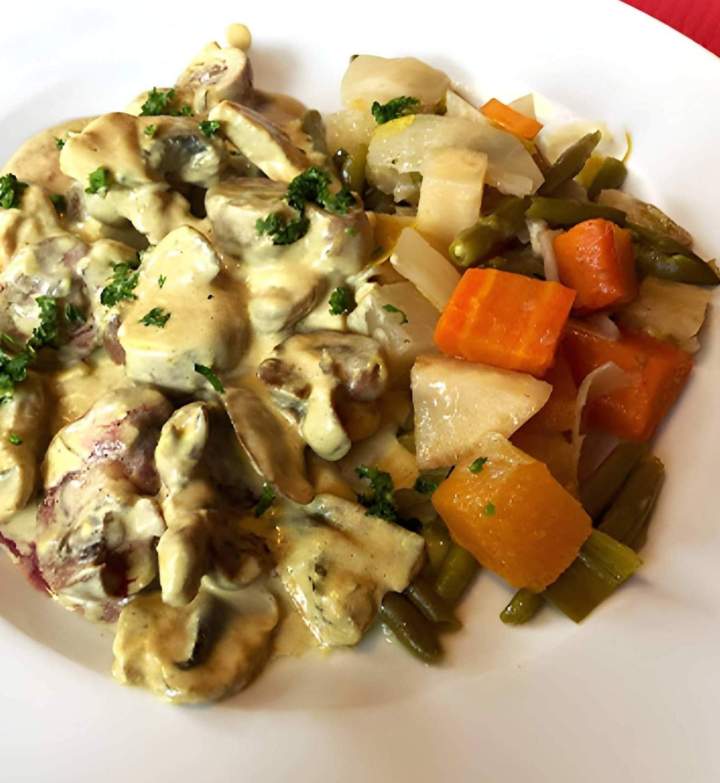 Blanquette de veau restaurant alsacien Ingwiller