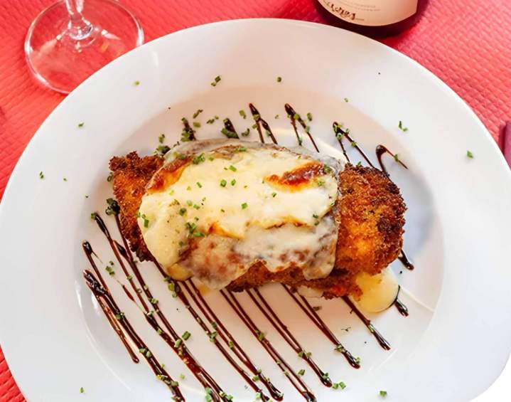 Cordon Bleu de volaille restaurant alsacien Ingwiller