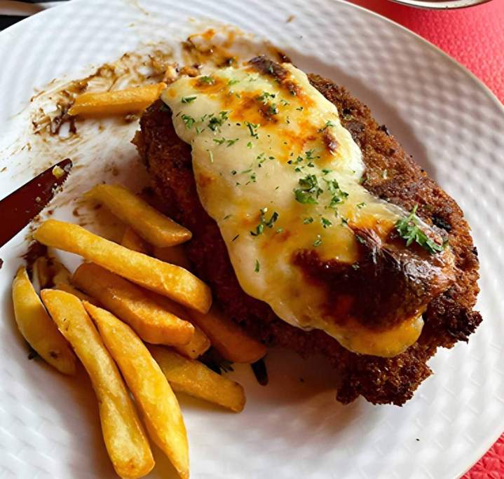 Poulet à la Milanaise restaurant alsacien Ingwiller 