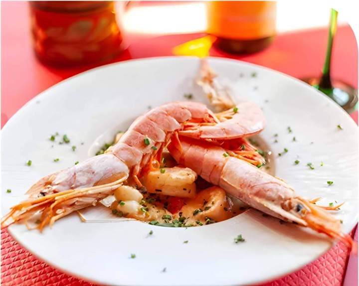 Plat de fruits de mer restaurant alsacien Ingwiller